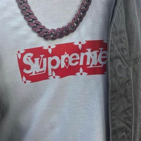 fake sapreme louis vuitton t-shirt|false louis vuitton.